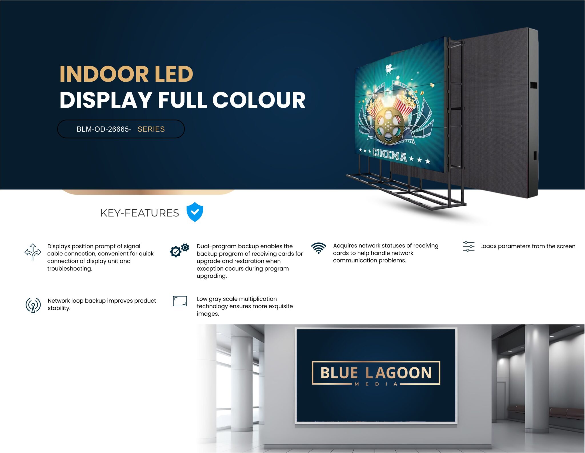 Store Led Screen Retail Stores LED Displays – Blue Lagoon Media